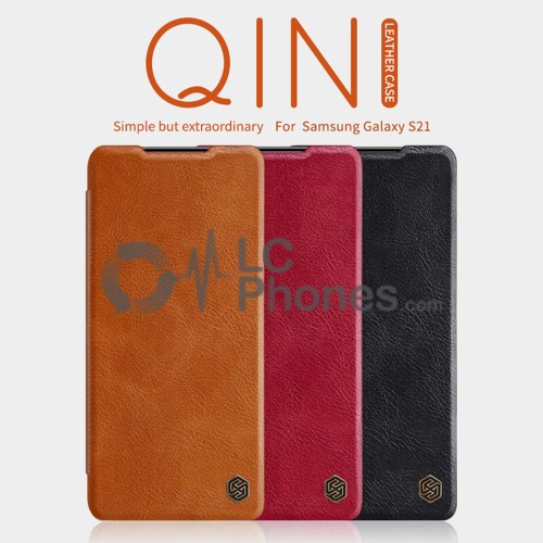 Samsung Galaxy S21 5G G991 - NILLKIN Qin Leather Case