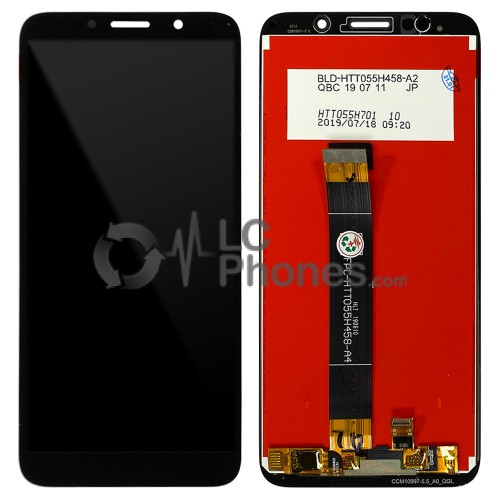 Huawei Y5p / Honor 9s - OEM Full Front LCD Digitizer Black