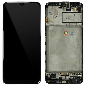 Samsung Galaxy M30s M307F - Full Front LCD Digitizer Black 