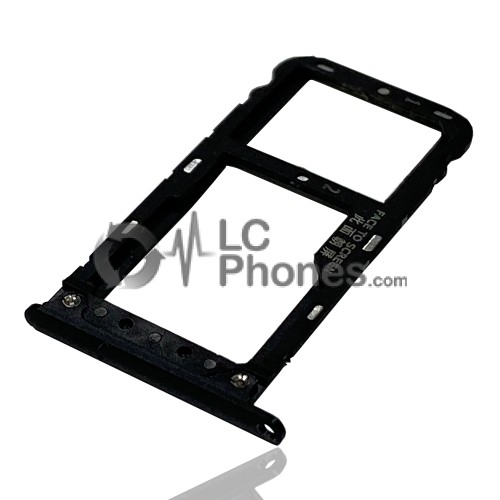 Xiaomi Redmi Note 5 - SIM Card and SD Card Tray Holder Black