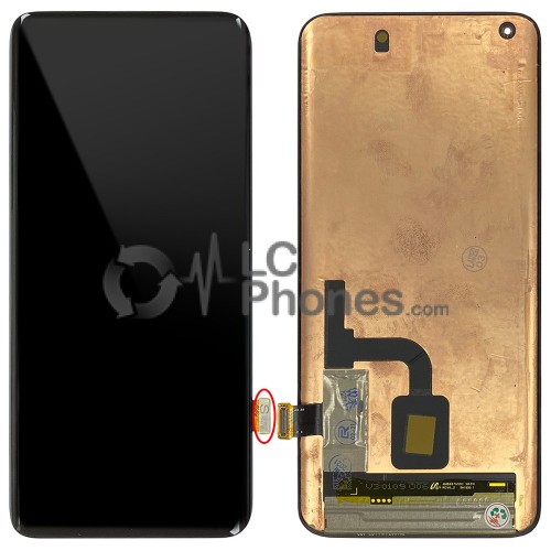 Xiaomi Mi 10 5G / Mi 10 Pro 5G - Full Front LCD / OLED Digitizer Black  (Samsung Version)