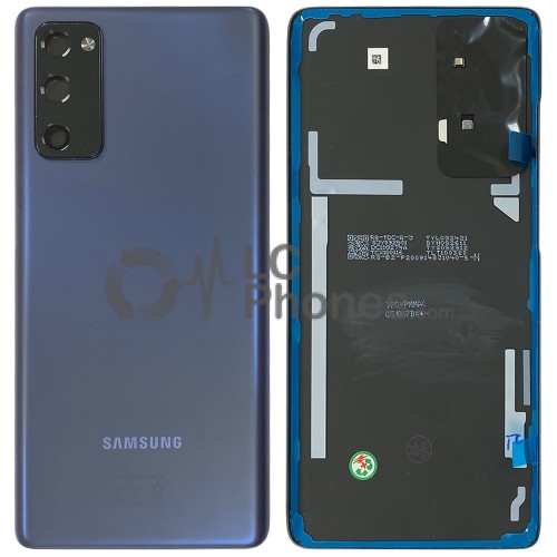 Samsung Galaxy S20 FE G780 / S20 FE 5G G781 - Battery Cover Original with Camera Lens and Adhesive Cloud Navy < Service Pack >