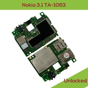 Nokia 3.1 TA-1063 - Fully Functional Logic Board UNLOCKED