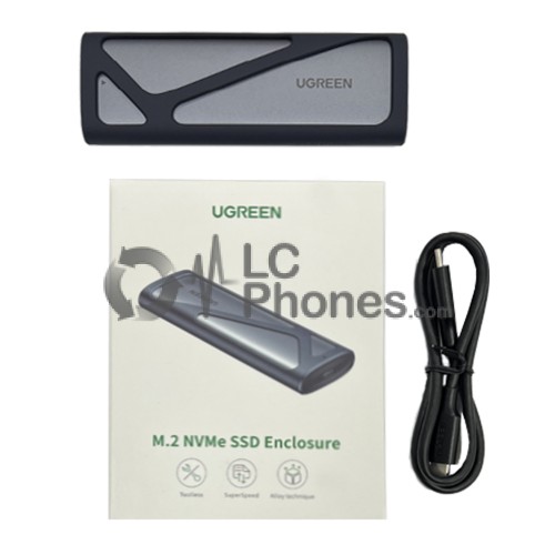 UGREEN - SSD Enclosure M.2 M-Key NVMe 10Gbps, USB-C