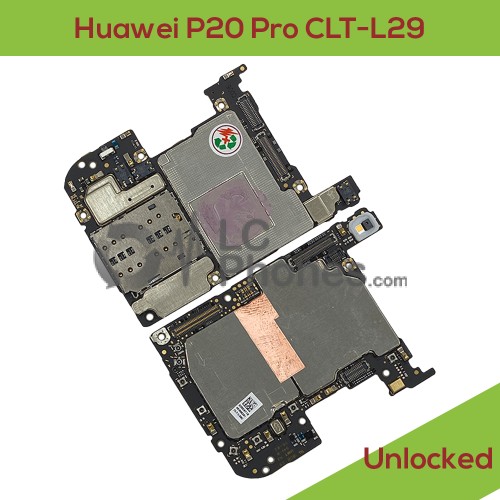 Huawei P20 Pro CLT-L29 - Fully Functional Logic Board 128GB UNLOCKED with Matching Battery