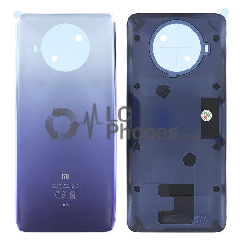 Xiaomi Mi 10T Lite 5G - Battery Cover with Adhesive Atlantic Blue