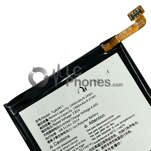 Alcatel 1X 5059D - Battery TLp024C7 2460mAh 9.47Wh