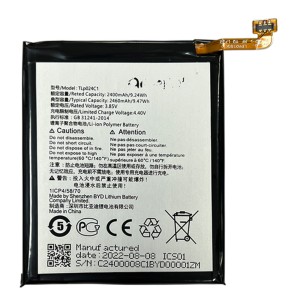 Alcatel 1X 5059D - Battery TLp024C7 2460mAh 9.47Wh