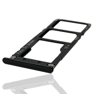 Alcatel 3c 5026D - SIM Card and SD Tray Holder Black