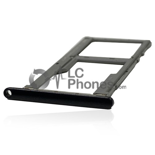 Alcatel 1x (2019) 5008Y - SIM Card and SD Tray Holder Black