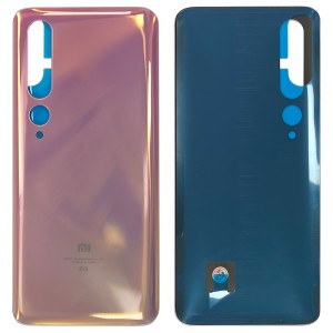 Xiaomi Mi 10 5G - Battery Cover with Adhesive Peach Gold