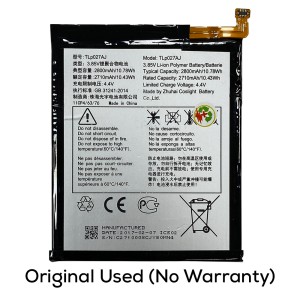 Alcatel A5 Led 5085D - Battery TLp027A1 2800mAh 10.78Wh  No Warranty