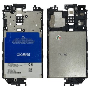 Alcatel A5 Led 5085D - Middle Plate With Camera Lens Grade A