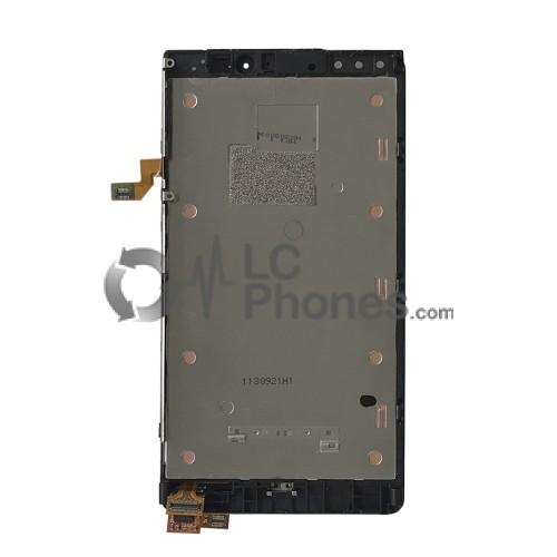 Nokia Lumia 920 - Full Front LCD Digitizer With Frame Black