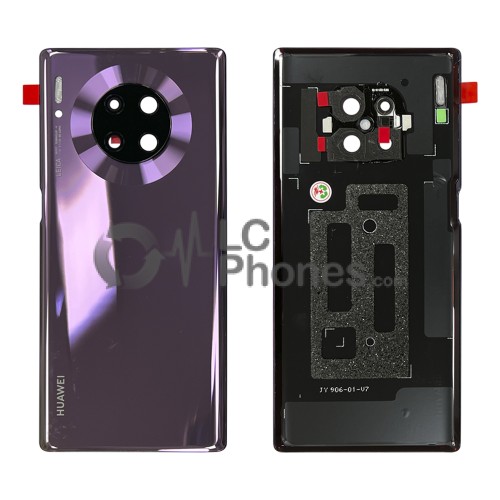 Huawei Mate 30 Pro - Battery Cover with Adhesive & Camera Lens Cosmic Purple