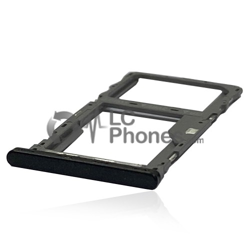 Alcatel 3 (2019) 5053D - SIM Card And SD Tray Holder Black