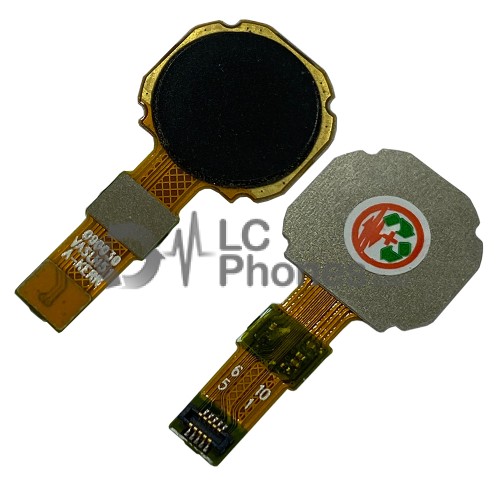 Alcatel 3 (2019) 5053D - Fingerprint Button Flex Cable Black