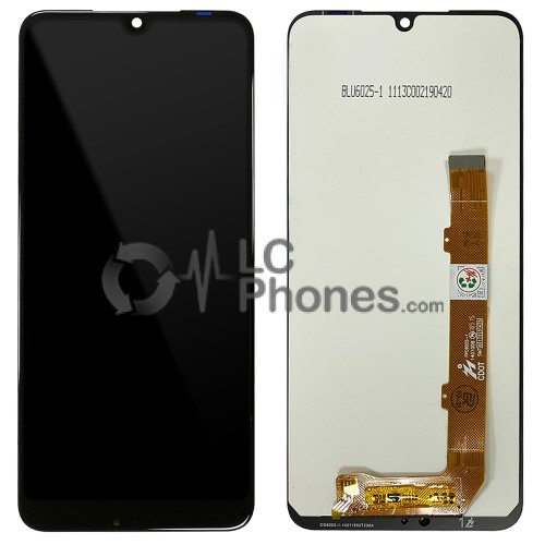 Alcatel 3 (2019) 5053D - Full Front LCD Digitizer Black