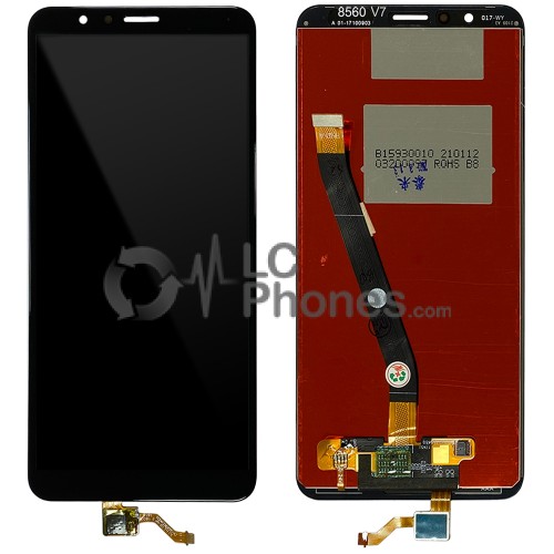 Huawei Honor 7X BND-L21 - Full Front LCD Digitizer Black