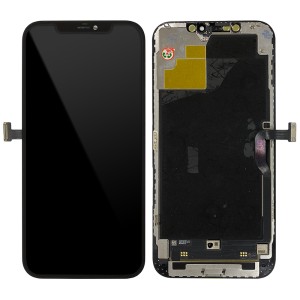 iPhone 12 Pro Max - Full Front OLED Display Digitizer Black  Take Out