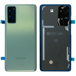 Samsung Galaxy S20 FE G780 / S20 FE 5G G781 - Battery Cover Original with Camera Lens and Adhesive Cloud Mint 