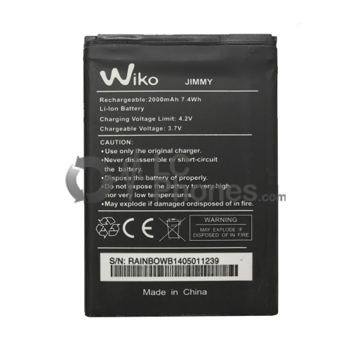 Wiko Jimmy - Battery 2000mAh 7.40Wh