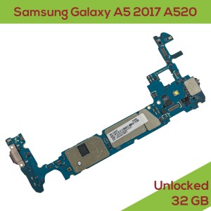 Samsung Galaxy A5 2017 A520 - Fully Functional Logic Board 32GB UNLOCKED