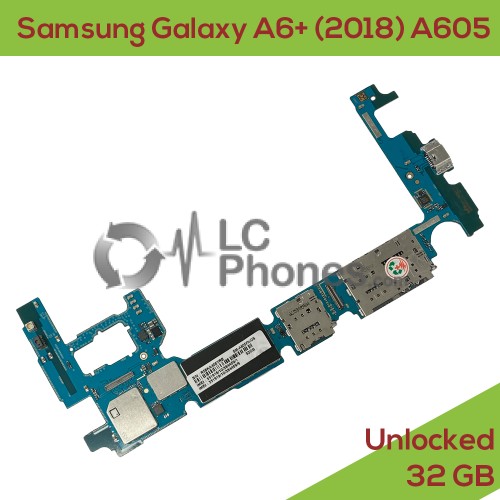 Samsung Galaxy A6+ (2018) A605 - Fully Functional Logic Board 32GB UNLOCKED