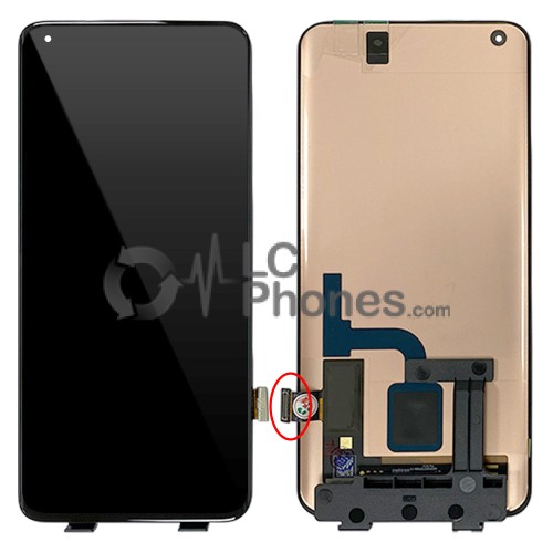 Xiaomi Mi 10 5G / Mi 10 Pro 5G - Full Front LCD / OLED Digitizer Black (Huaxing Version)