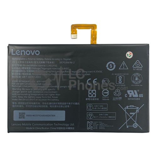 Lenovo Tab 10 TB-X103F - Battery L14D2P31