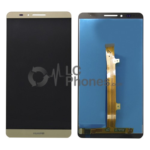 Huawei Ascend Mate 7 - Full Front LCD Digitizer Gold