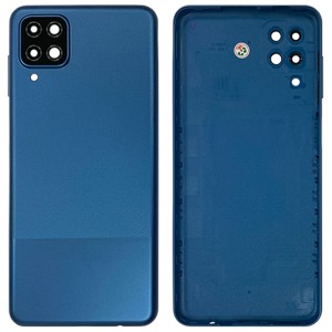 Samsung Galaxy A12 A125 / A12s A127 / A12 Nacho - Back Housing Cover with Camera Lens Blue