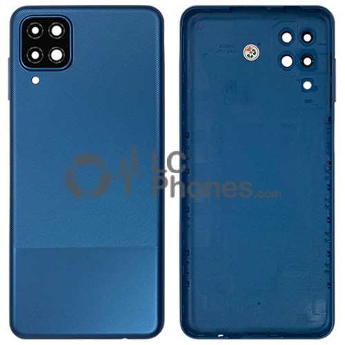 Samsung Galaxy A12 A125 / A12s A127 / A12 Nacho - Back Housing Cover with Camera Lens Blue