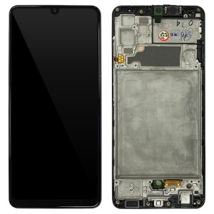 Samsung Galaxy A32 A325 - Full Front LCD Digitizer With Frame Black 