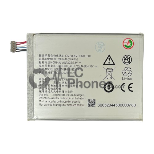 ZTE Vodafone Smart Ultra 6 VF-995N - Battery 2800mAh Li3830T43P6h856337 10.6Wh