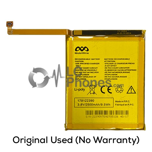 Altice S60 - (Original Used) Battery 178122390 2520mAh 9.5Wh (No Warranty)