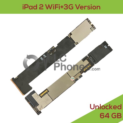 iPad 2 WiFi+3G Version A1396 A1397 - Fully Functional Logic Board UNLOCKED 64Gb