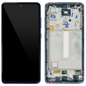 Samsung Galaxy A52 A525 / A52 5G A526 - Full Front LCD Digitizer With Frame Awesome Violet 