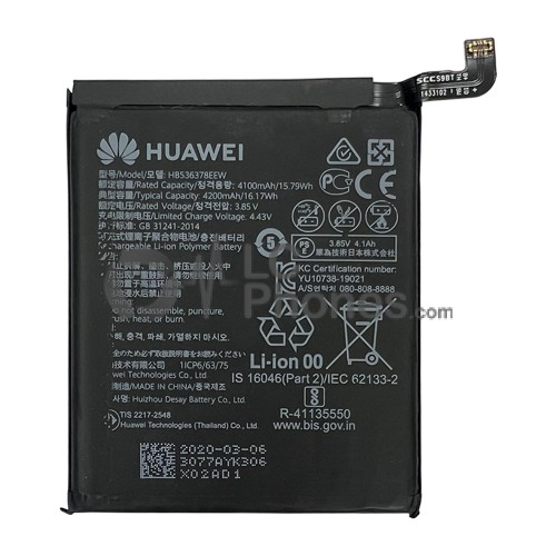 Huawei P40 Pro - Battery HB536378EEW 4200mAh 16.17Wh