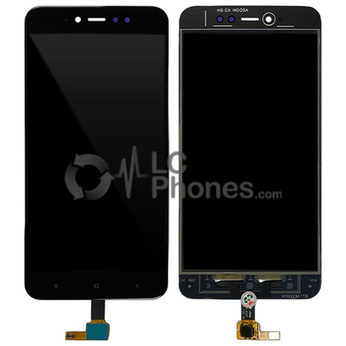 Xiaomi Redmi Note 5A Prime - Front Glass Digitizer Black