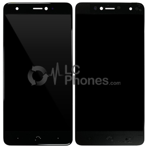 BQ Aquaris X / X Pro - Front Glass Black