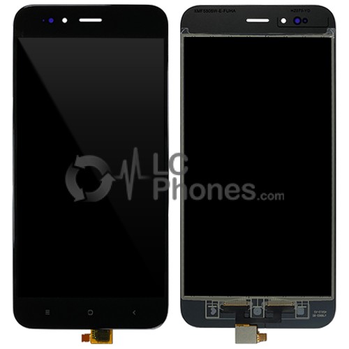 Xiaomi Mi 5X / Mi A1 - Front Glass Digitizer Black