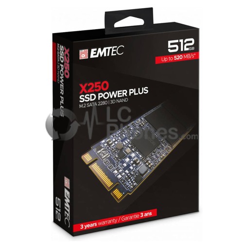 EMTEC - M.2 Sata X250 SSD 512GB 2280