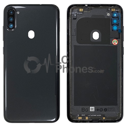 Samsung Galaxy A11 A115 - Back Housing Cover With Camera Lens Black