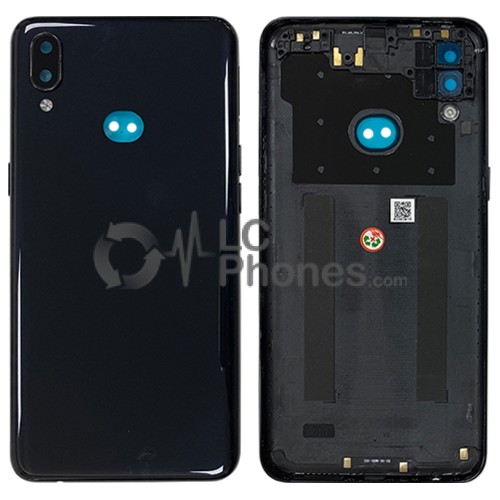 Samsung Galaxy A10s A107 - Back Housing Cover With Camera Lens Black