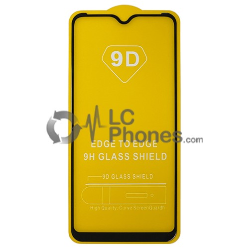 Samsung Galaxy A10s A107 - Full Arc Tempered Glass Black