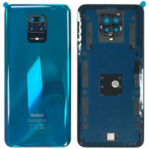 Xiaomi Redmi Note 9S - Battery Cover with Adhesive & Camera Lens Aurora Blue