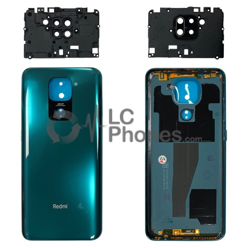 Xiaomi Redmi Note 9 - Back Housing Cover with Camera Lens Forest Green