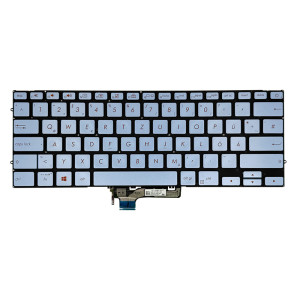 Asus ZenBook K431 - Keyboard German DE Layout with Backlight Blue