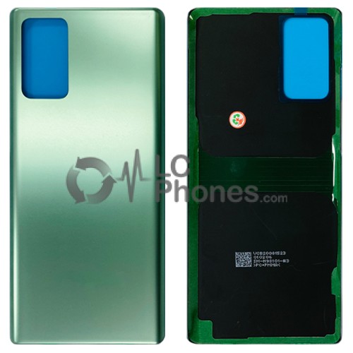 Samsung Galaxy Note 20 N980 / Note 20 5G N981 - Battery Cover with Adhesive Mystic Green